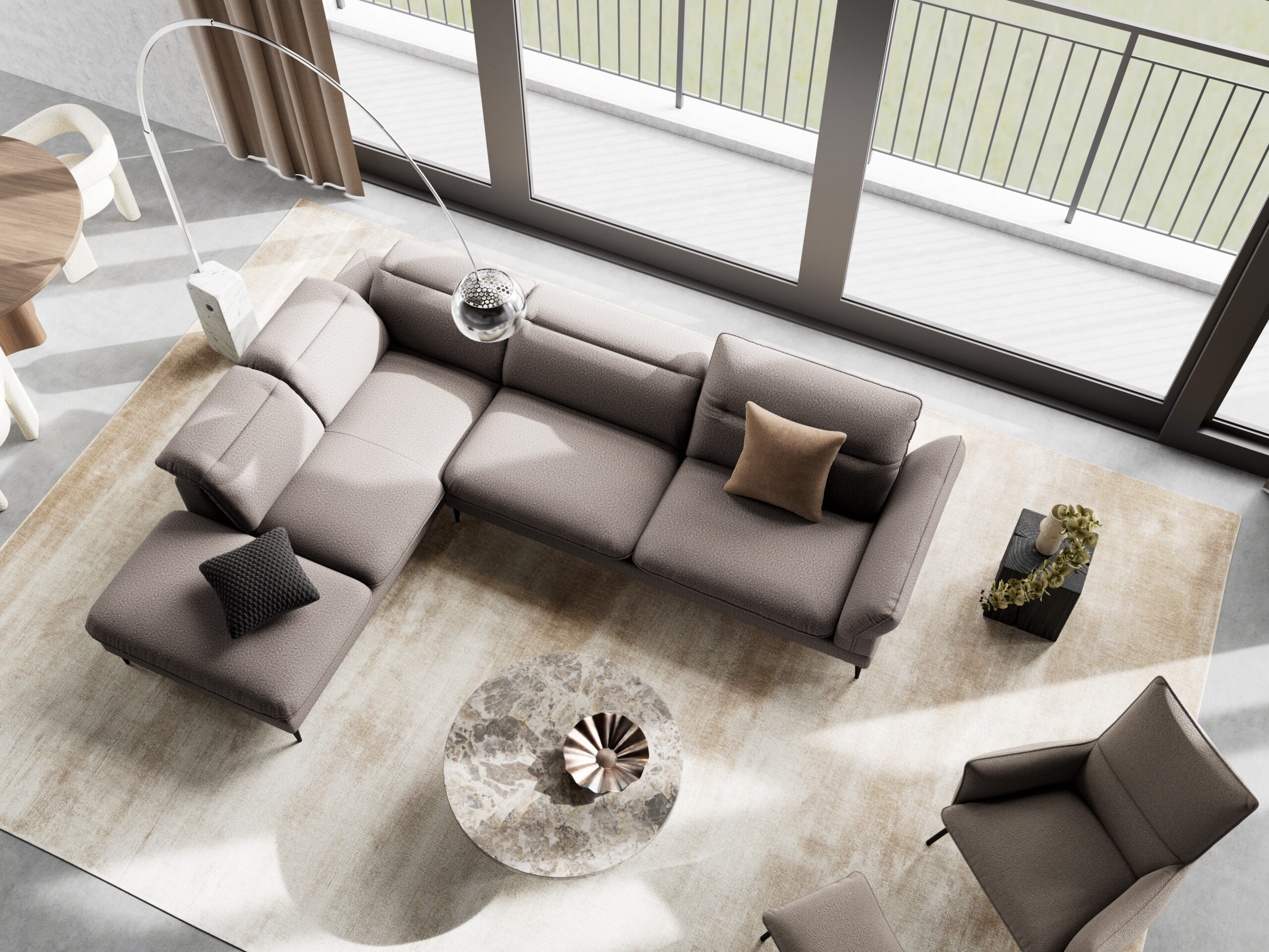 SALINO-3-SEATER_OPEN-END-Roma-Nougat Diivan Salino - Pilt 11