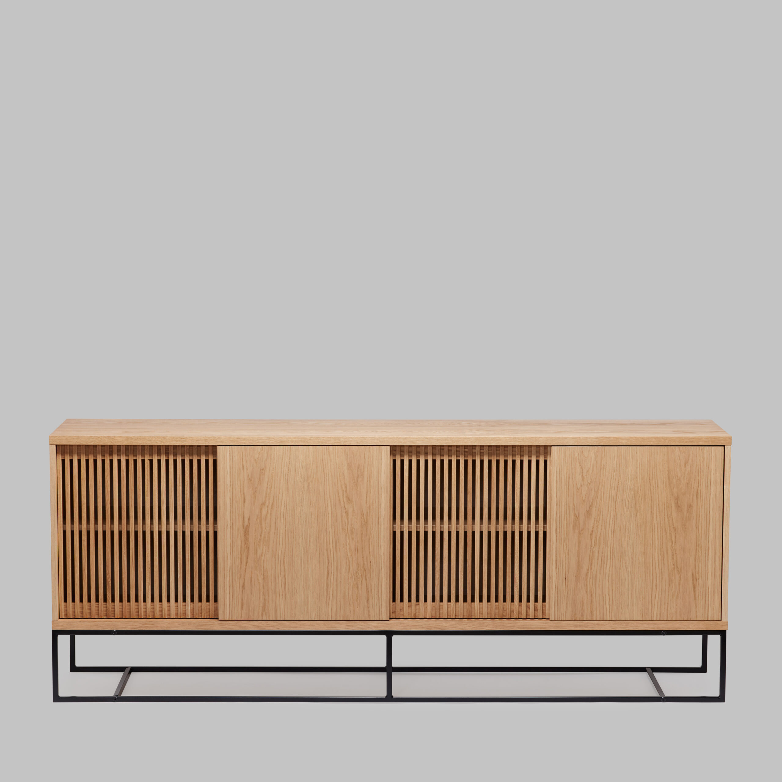 Ende Sideboard Oak Metal (KD) 302215001132 (20) Kummut Ende, tamm - Pilt 4