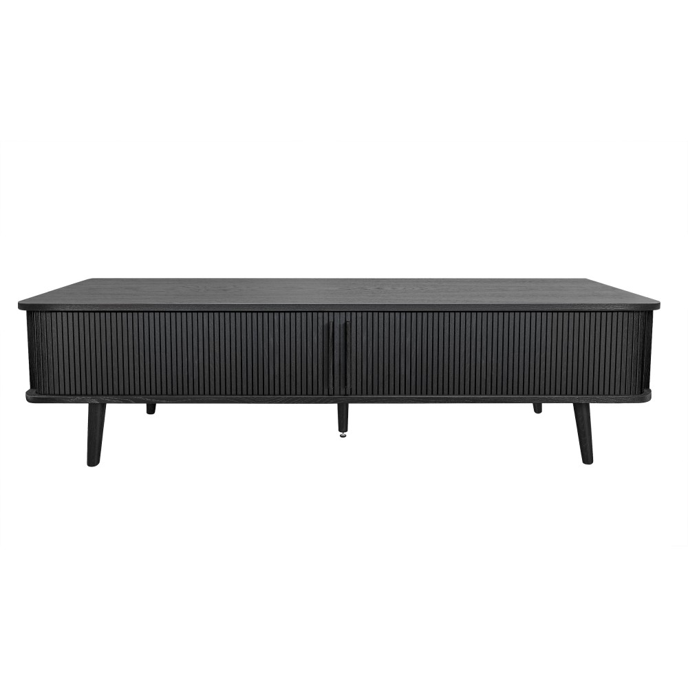 Rove Tambour TV-alus 180_must1 Rove Tambour TV-alus 180cm / must - Pilt 3