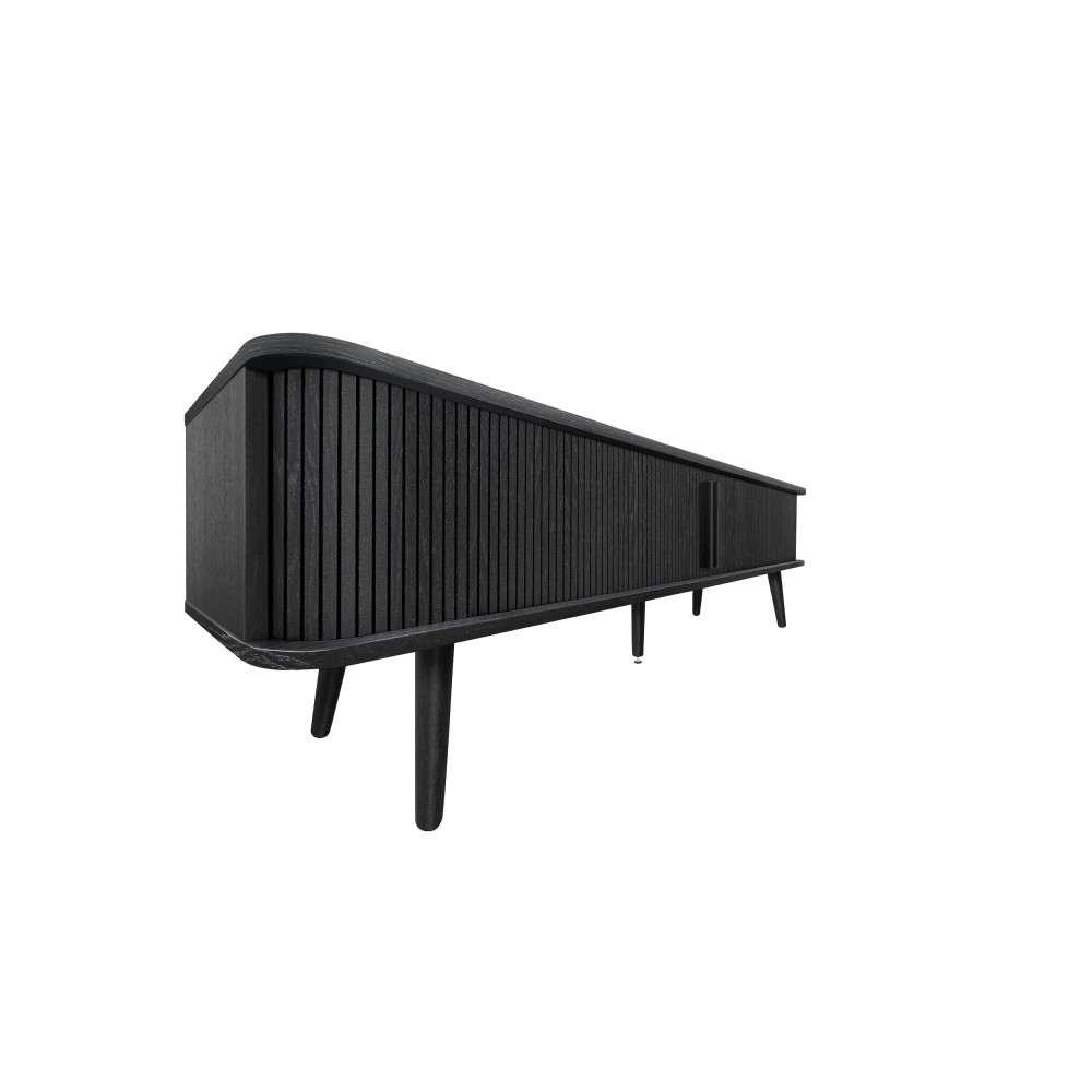 Rove Tambour TV-alus 180_must3 Rove Tambour TV-alus 180cm / must - Pilt 5