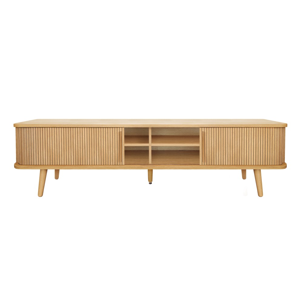 Rove Tambour TV-alus 180_tamm1 Rove Tambour TV-alus 180cm / tamm - Pilt 3