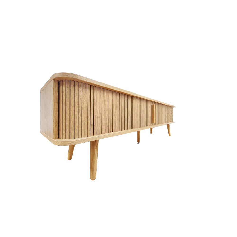 Rove Tambour TV-alus 180_tamm2 Rove Tambour TV-alus 180cm / tamm - Pilt 4