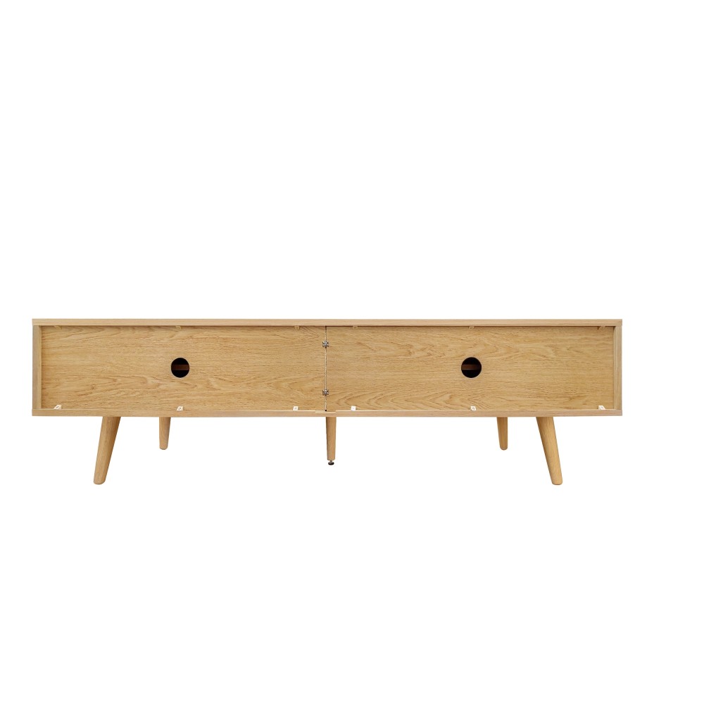 Rove Tambour TV-alus 180_tamm4 Rove Tambour TV-alus 180cm / tamm - Pilt 6