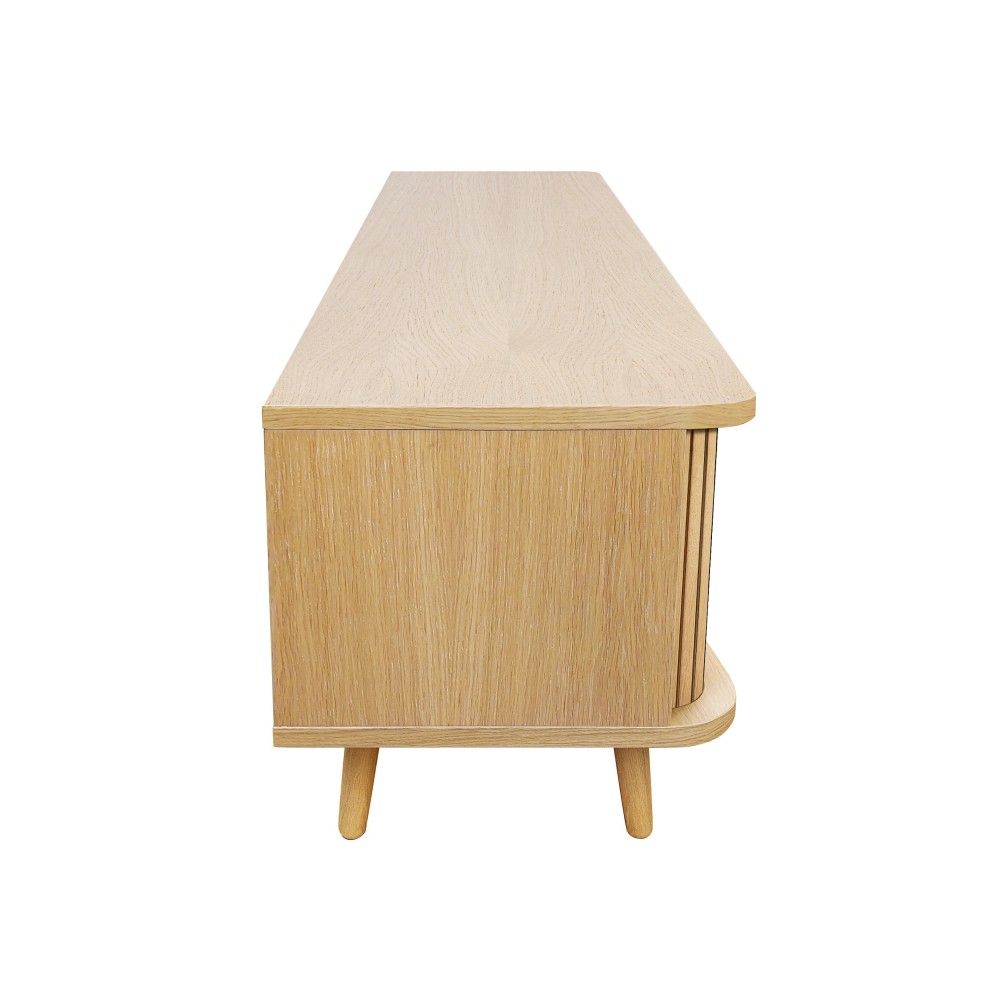 Rove Tambour TV-alus 180_tamm5 Rove Tambour TV-alus 180cm / tamm - Pilt 7