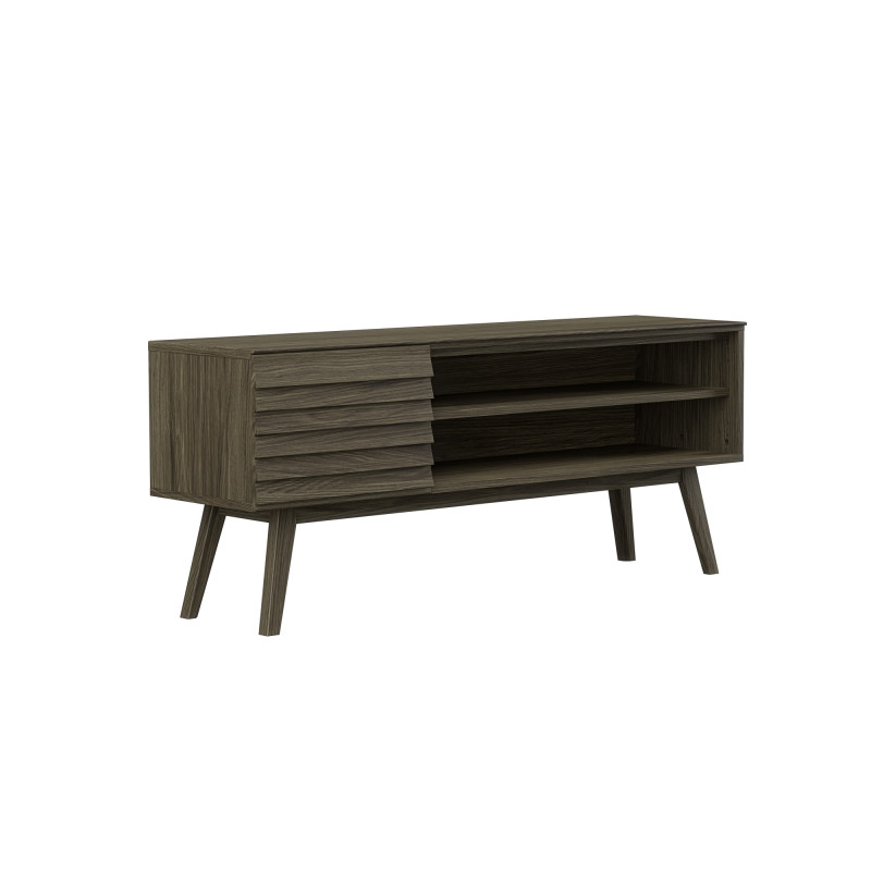 Caso 500 TV_stand_suitsune tamm_ kaldus jalgadega1 CASØ 777 150cm TV-alus - Pilt 4