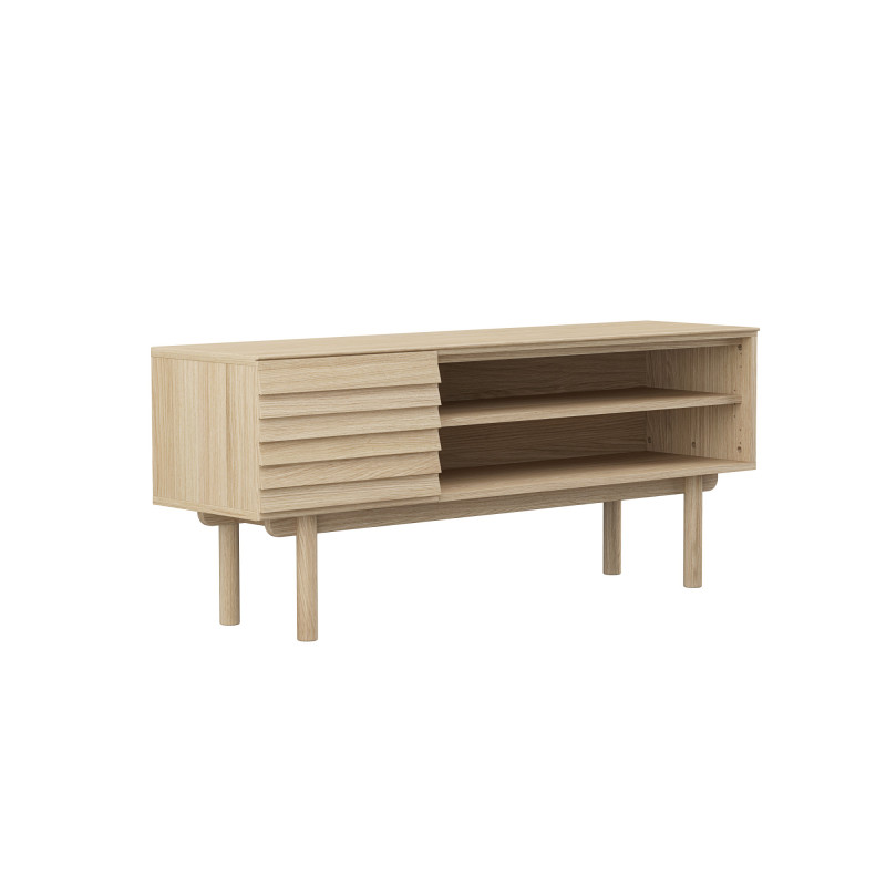Caso 500 TV_stand_white oil_ ümarate jalgadega1 CASØ 777 150cm TV-alus - Pilt 8
