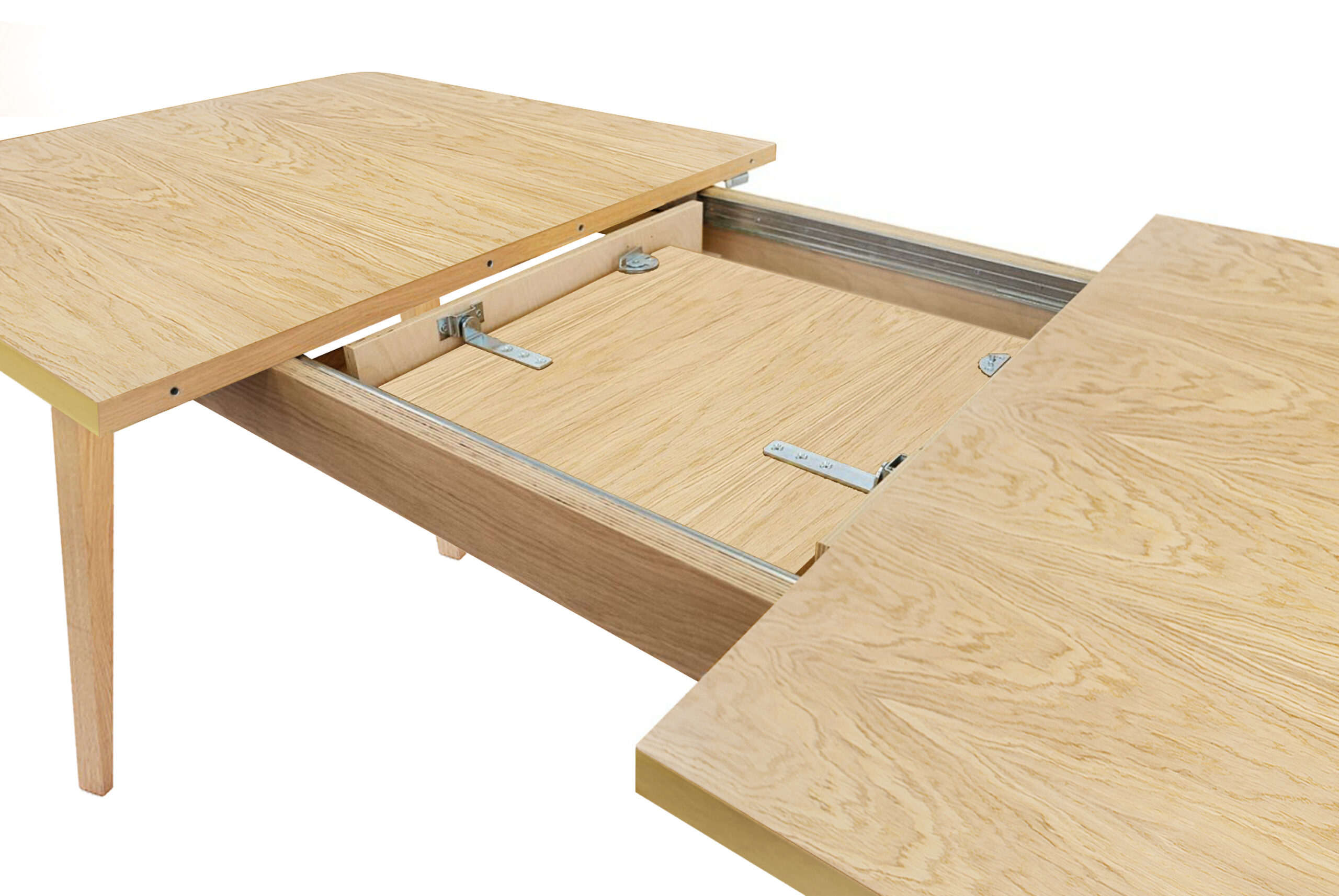 Nice Dining Table with Butterfly Extension Gold_Oak 6 Nice (pikendatav) söögilaud – hele tamm - Pilt 7