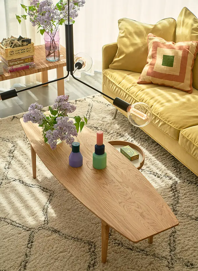 Diivanilaud Casual, naturaalne tamm - Pilt 1